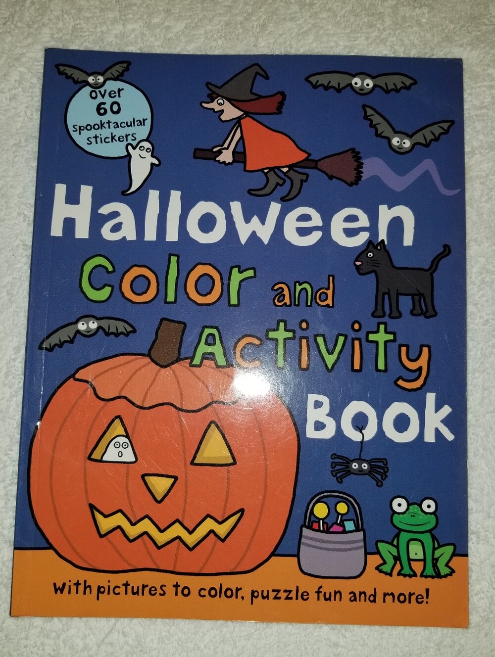 Halloween Color and Activity Book  Add On Item